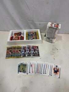 NFL & NBA Sports Trading Cards Lot: 2000-2008 Donruss, Pacific, Upper Deck, Score