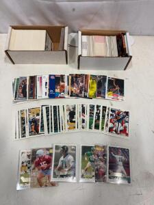 Large Sports Card Collection &ndash; 300+ Basketball & Football, 1990s Brands, Rookies, Star Players