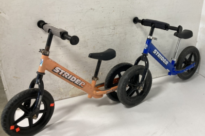(2) Strider Bikes
