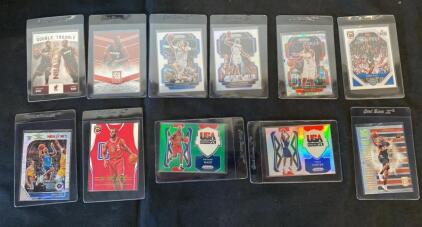 Dwyane Wade, Chris Paul, Prizm & NBA Hoops Basketball Card Lot &ndash; Inserts & Parallels, Stars