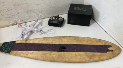Syma Drone, Ice Orb & The Realm Longboard