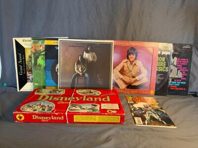 Vintage 1955 Walt Disney's Disneyland Board Game by Transogram, Model No. 3847