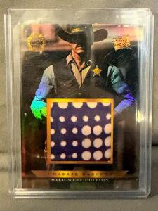 Charlie Bassett Relic Card 712, 2025 Pieces of the Past Wild West Edition, Authentic Fabric