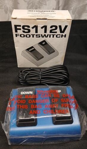 (1)Behringer FS112V Footswitch