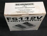 (1)Behringer FS112V Footswitch - 3