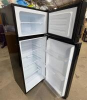 InVision DC 12V Top Freezer Refrigerator, Black, Compact 2-Door, Approx. 8&ndash;10 cu ft, RV/Off-Grid - 2