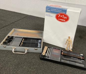 Canvases and Art Box