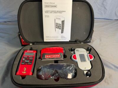 Craftsman 948255 4-in-1 Laser Level & Measuring Tool Combo Kit with Accessories