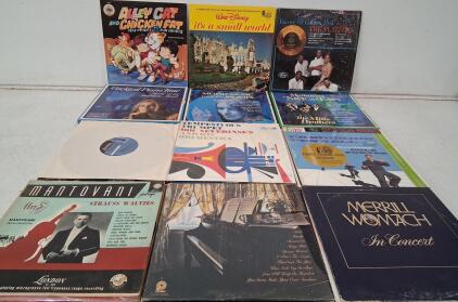 Vintage Vinyl Record Collection &ndash; 40+ LPs from 1950s&ndash;1970s, Various Genres & Artists