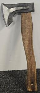 Hatchet with Forged Steel Head, 14" Wooden Handle, 3.5" Blade Edge