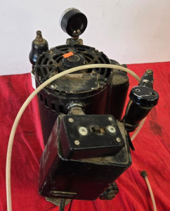 Electric Vacuum Pump/Compressor Unit, Gauge, Tubing, Approx 1/3 HP, 115V