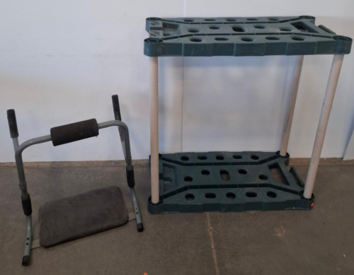 Ab Rock-It Plus Abdominal Trainer, Steel Frame, Foam Padding, 250 lb Capacity, Compact Design , Shop Storage Shelf