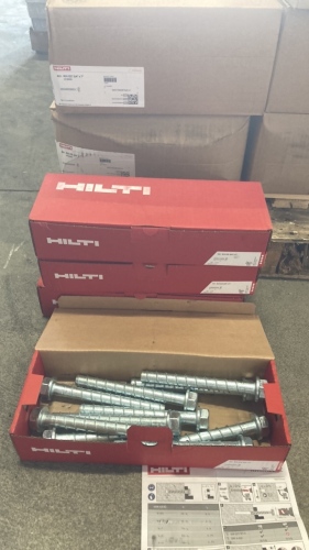 Hilti 3/4” x 7” Bolts