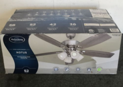 Harbor Breeze 52 Inch Ceiling Fan