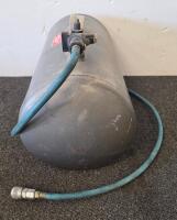 7-Gallon Portable Air Compressor Tank, Steel, 125 PSI Max, Quick-Connect Fitting, Hose Included - 4