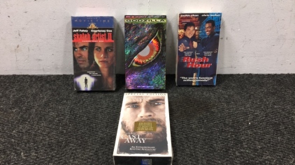 (3) Brand New VHS Movies and (37) like new VHS movies