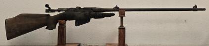 Fire-Damaged Bolt-Action Rifle Relic | Military Surplus | Iron Sights, Wood Stock, ~44.5" Length