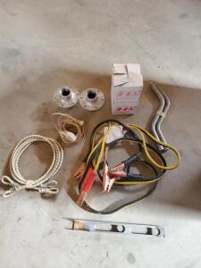 ( OFFSITE)Aircraft Landing Gear Components: Cables, Actuator Unit, Hub Flanges