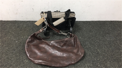 Rolling Tote Bag and Purse