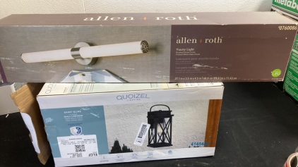 Quoizel Wall Lantern & Allen + Roth