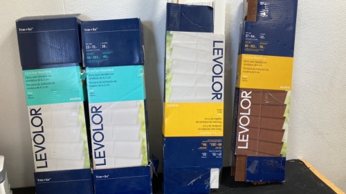 (4) Levolor Blinds