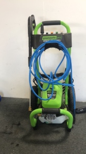 Green Works Pro 2300 Psi 2.3 GPM Electric Pressure Washer With Accessories