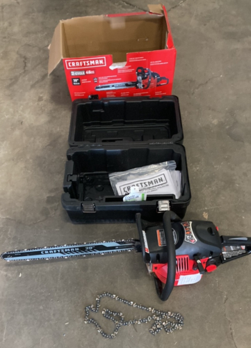 Craftsman Chainsaw With Case
