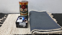 Scope Smart Tracking Camera , Tiki and Three Rugs