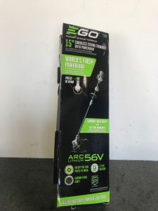 Ego 15&rdquo; 56v Cordless String Trimmer With Powerload And battery with Charger