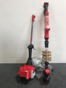 (1) Craftsman 2-Cycle 25cc Weedwacker (1) Craftsman Cordless 20v Weedwacker