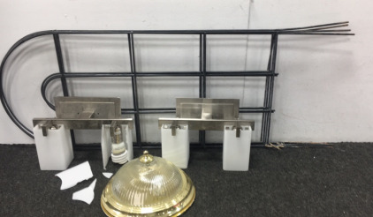 Overhead Light and Trellises