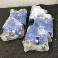 (5) Blue Pipe Valves