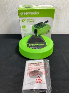 Green Works 12” Surface Cleaner