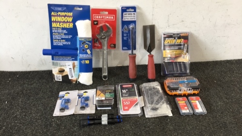 Tools, Drill Bits And Chainsaw Chains