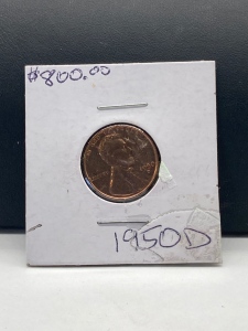 1950-D Wheat Penny