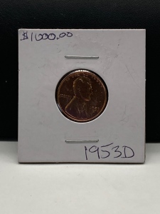 1953-D Wheat Penny