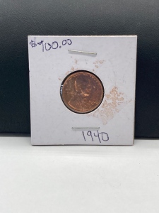 1940 Wheat Penny
