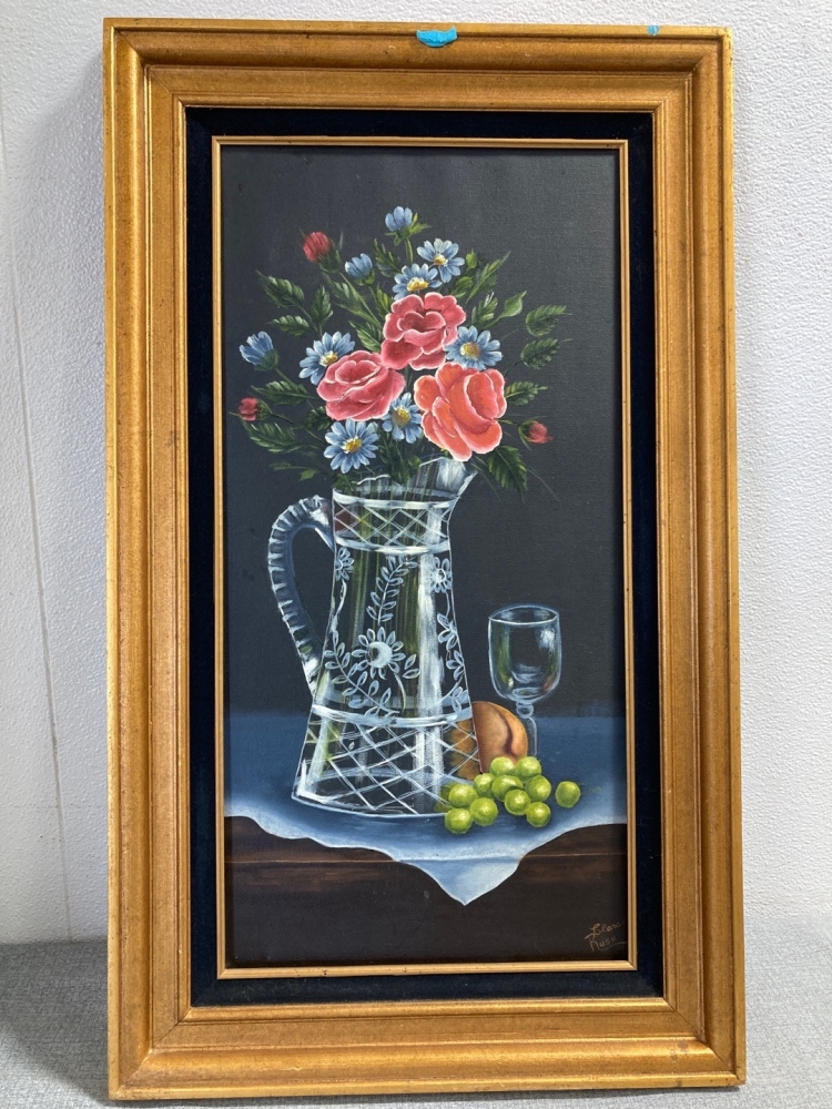 Framed Painting by Clara Kush