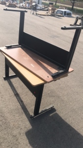(2) 26” x 53” Wood Desks