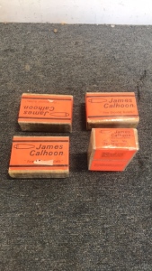 (4) Boxes Of (250) James Calhoon 22 Cal 55GR Reloading Bullets