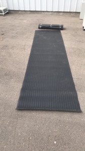 (2) Long Office Floor Feet Saver Pads