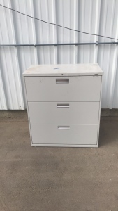 Large 3-drawer Filing Cabinet