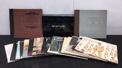 Vinturi Deluxe Wine Aerator Set- Vagner and Schubert Album Sets + assorted Albums