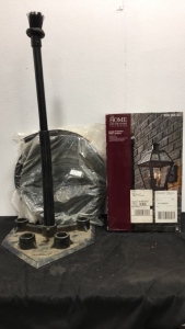 Home Decorators Collection Large Exterior Wall Lantern and SKLZ Batting Tee +