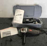 (1) Dremel With Accesories And Case (1) Drillmaster Electric 41/2” Angle Grinder