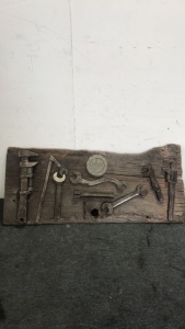 Antique Tools Man Cave Decorative Piece