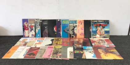 Collection Of Vintage Vinyl Records