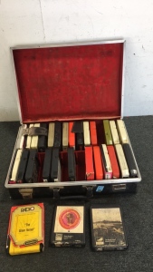 (29) 8-Track Tapes and Case