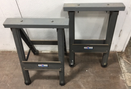 (2) Iron Horse Work Systems Sawhorses