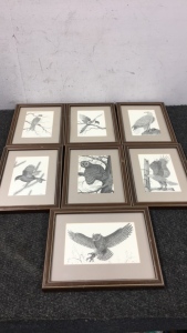 X(7) Framed Prints By Dennis Walsh